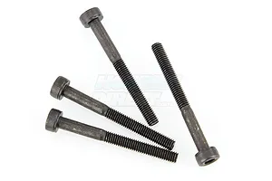 Du-Bro 3x30mm Fine Thread Cap Head Screws 4Pcs image 11880