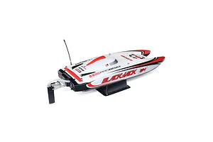 Pro Boat Blackjack 24" Catamaran Brushless Electric RC Speed Boat - Red & White image 118849