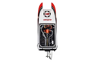 Pro Boat Blackjack 24" Catamaran Brushless Electric RC Speed Boat - Red & White image 118855
