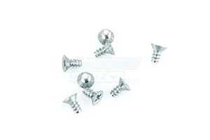 Du-Bro 3x6mm Coarse Thread Countersunk Head Screws 8Pcs