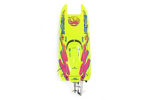 Pro Boat Blackjack 24" Catamaran Brushless Electric RC Speed Boat - Yellow image 118871