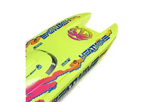 Pro Boat Blackjack 24" Catamaran Brushless Electric RC Speed Boat - Yellow image 118872