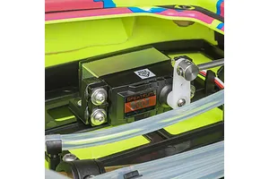 Pro Boat Blackjack 24" Catamaran Brushless Electric RC Speed Boat - Yellow image 118873