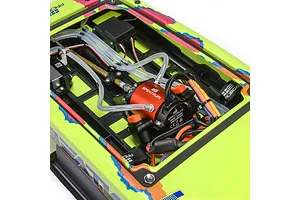 Pro Boat Blackjack 24" Catamaran Brushless Electric RC Speed Boat - Yellow image 118874