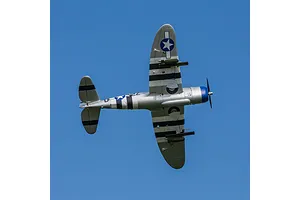 E-Flite RC Plane P-47 Razorback 1.2m Warbird BNF Basic with AS3X and Safe Select Technology image 118994