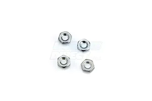 Du-Bro 2.5mm Silver Steel Nuts 4Pcs image 11912