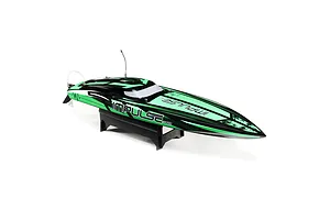 Pro Boat Impulse 32" Deep-V Brushless Electric RTR RC Speed Boat - Black/Green image 119229