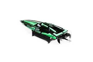 Pro Boat Impulse 32" Deep-V Brushless Electric RTR RC Speed Boat - Black/Green image 119230