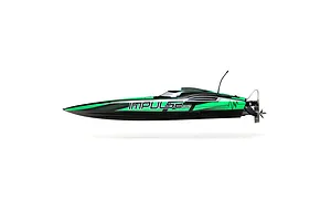 Pro Boat Impulse 32" Deep-V Brushless Electric RTR RC Speed Boat - Black/Green image 119231