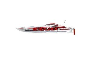 Pro Boat Blackjack 42" Catamaran Brushless Electric RC Speed Boat - Red & White image 119277