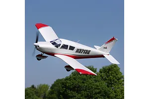 E-Flite RC Plane Piper Cherokee 1.3m BNF Basic with AS3X and Safe Select Technology image 119302