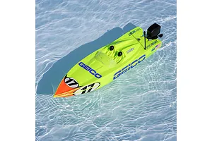 Pro Boat Miss Geico Power Boat Racer 17" Deep V Brushless Electric RC Speed Boat image 119321