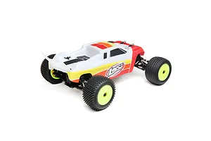 Losi Mini-T 2.0 Stadium Truck Electric Brushless 2WD 1/18 Scale RTR - Red image 119461