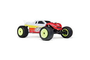 Losi Mini-T 2.0 Stadium Truck Electric Brushless 2WD 1/18 Scale RTR - Red image 119462