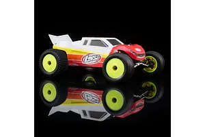 Losi Mini-T 2.0 Stadium Truck Electric Brushless 2WD 1/18 Scale RTR - Red image 119473