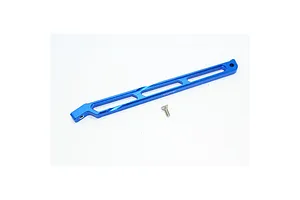 GPM Aluminium Centre Rear Chassis Brace - Blue image 119617