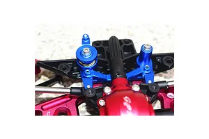 GPM Aluminium Steering Assembly Set with Servo Saver - Silver image 119649