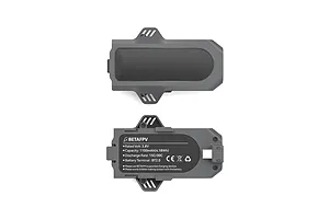 BetaFPV 3.8V 1100mAh 15C Hard Case LiPo Batteries 2Pcs - Grey image 119768
