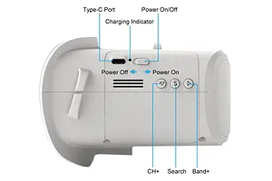 BetaFPV VR02 FPV Goggles - White image 119807