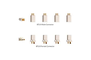 BetaFPV 5-Male and 5-Female BT2.0 Connector Set 10Pcs image 119824