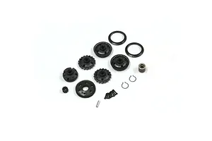 Kyosho Diff Gear Case &amp;amp; Pulley Set image 119839