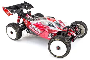 Louise 3.3" B-Pirate Tyres on White Dished Rims - Glued Wheels 2Pcs image 11988