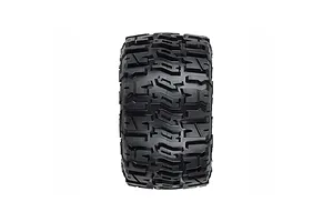Pro-Line 2.8&amp;quot; Trencher MTD Tyres on Black Raid Rims - Glued Wheels 2Pcs image 119889