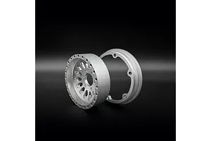 Reefs RC 1.9" Aluminium Shield Deep Dish Beadlock Rims 2Pcs image 119942