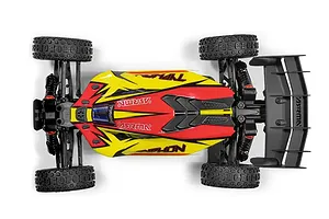 ARRMA TYPHON Mega 665 RC Buggy Electric 4WD 1/8 Scale RTR - Yellow image 120084