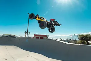 ARRMA TYPHON Mega 665 RC Buggy Electric 4WD 1/8 Scale RTR - Yellow image 120092