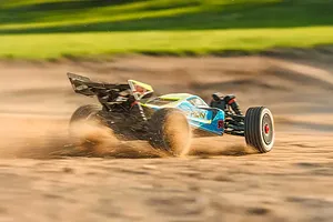 ARRMA TYPHON Mega 665 RC Buggy Electric 4WD 1/8 Scale RTR - Blue image 120164