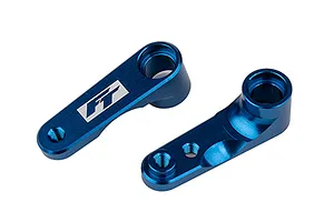 Factory Team Aluminium Steering Bell Cranks - Blue