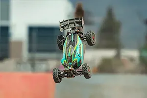 ARRMA Typhon 223S BLX Buggy Electric Brushless 4WD 1/8 Scale RTR - Green image 121627