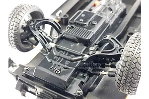 WPL D64 Hilux RC Rock Crawler Electric 4WD 1/16 Scale RTR - White image 121694