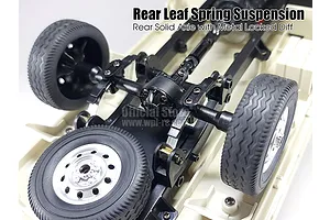 WPL D14 Suzuki Carry RC Drift Kei Truck Electric 4WD 1/10 Scale RTR - White image 121757