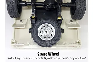 WPL D14 Suzuki Carry RC Drift Kei Truck Electric 4WD 1/10 Scale RTR - White image 121758