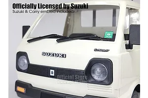 WPL D14 Suzuki Carry RC Drift Kei Truck Electric 4WD 1/10 Scale RTR - White image 121760