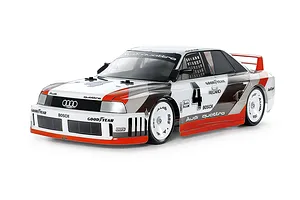 Tamiya TT-02 Audi 90 Quattro Racing RC Car Electric 4WD 1/10 Scale Kit - White image 121882