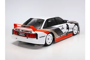 Tamiya TT-02 Audi 90 Quattro Racing RC Car Electric 4WD 1/10 Scale Kit - White image 121883