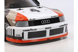 Tamiya TT-02 Audi 90 Quattro Racing RC Car Electric 4WD 1/10 Scale Kit - White image 121884