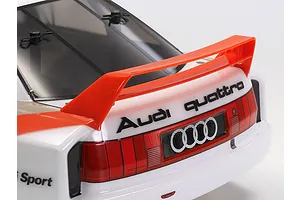 Tamiya TT-02 Audi 90 Quattro Racing RC Car Electric 4WD 1/10 Scale Kit - White image 121886