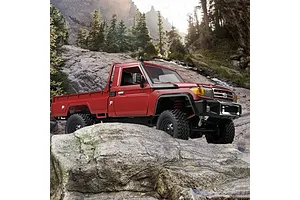 MN Model Toyota LC79 RC Rock Crawler Electric 4WD 1/12 Scale RTR - Yellow image 122053