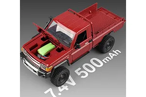 MN Model Toyota LC79 RC Rock Crawler Electric 4WD 1/12 Scale RTR - Yellow image 122056