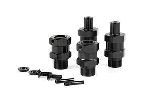 Rovan Aluminium 24mm Wheel Hex Widener Set - Black image 122072