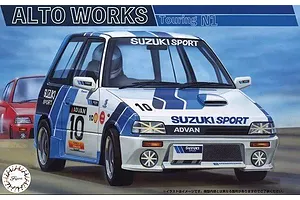 Fujimi 1/24 Suzuki Alto Works Touring N1 Car Scaled Plastic Model Kit image 122087