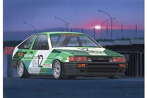 Fujimi 1/24 Toyota AE86 Levin Car Trampio Scaled Plastic Model Kit
