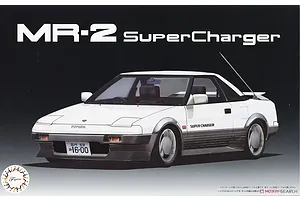 Fujimi 1/24 Toyota MR-2 Supercharger Car Scaled Plastic Model Kit - High Society Car Version