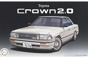 Fujimi 1/24 Toyota Crown 2.0 Supercharger Car Scaled Plastic Model Kit - High Society Version
