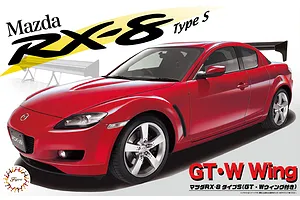 Fujimi 1/24 Mazda RX-8 Type S Car Scaled Plastic Model Kit