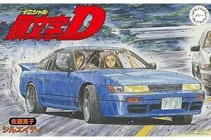 Fujimi 1/24 Nissan Sileighty Sato Mako Initial D Car Scaled Plastic Model Kit
